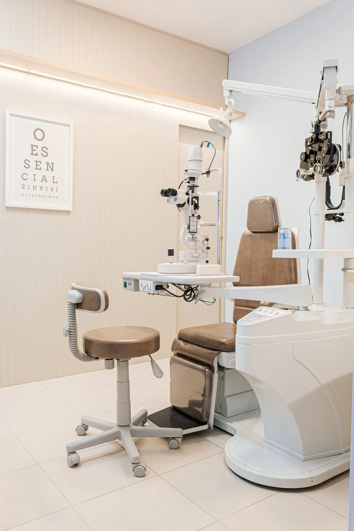 Eye Examination Setup at Dr. Reddy's Eye Care Centre Karaikal